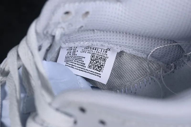 All categories Nk SB Dunk series Nk SB Dunk Low low-top sneakers Nike SB Dunk Low white gray blue low-top casual sneakers HF5441-118